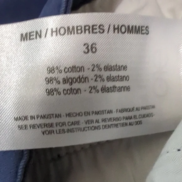 Men's WilliamRast Blue Shorts Size 36 - Picture 4 of 9